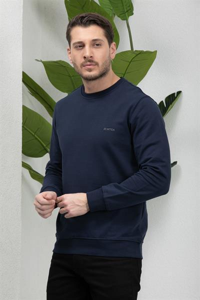 3 İplik Bisiklet Yaka Sweatshirt