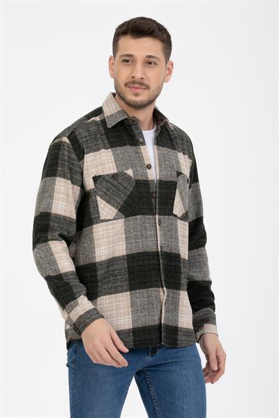 Desenli Oduncu Gömlek