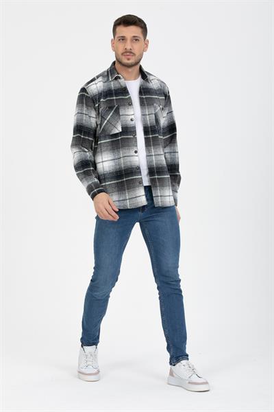 Desenli Oduncu Gömlek