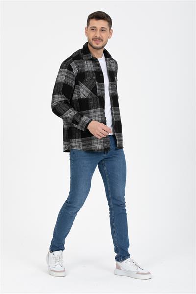 Desenli Oduncu Gömlek