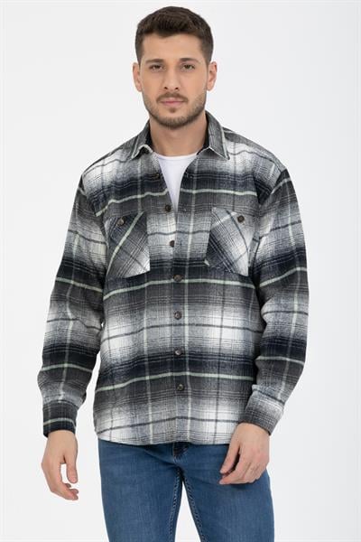 Desenli Oduncu Gömlek