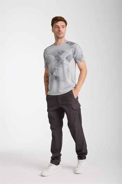 DryTouch Kumaş Bisiklet Yaka T-Shirt – Su Emme ve Terletmeme Özelliğiyle Konforlu