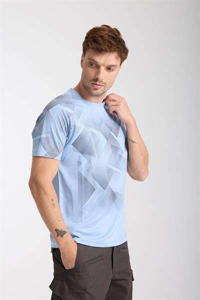 DryTouch Kumaş Bisiklet Yaka T-Shirt – Su Emme ve Terletmeme Özelliğiyle Konforlu