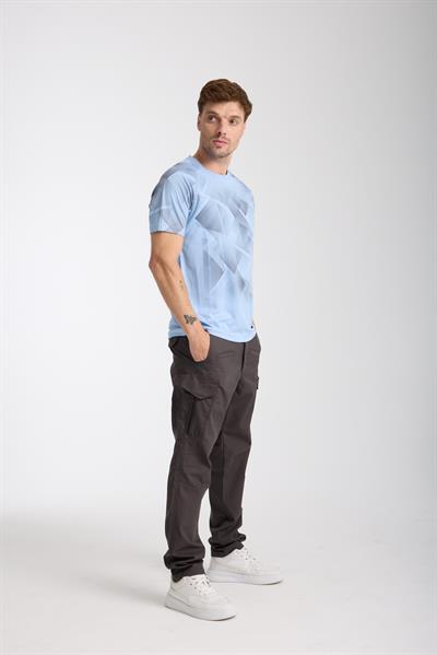 DryTouch Kumaş Bisiklet Yaka T-Shirt – Su Emme ve Terletmeme Özelliğiyle Konforlu