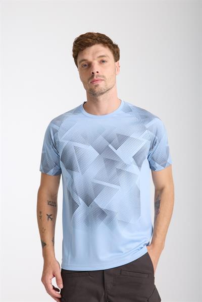 DryTouch Kumaş Bisiklet Yaka T-Shirt – Su Emme ve Terletmeme Özelliğiyle Konforlu