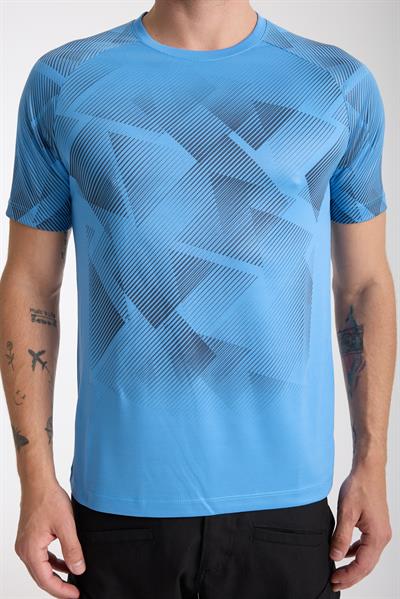 DryTouch Kumaş Bisiklet Yaka T-Shirt – Su Emme ve Terletmeme Özelliğiyle Konforlu