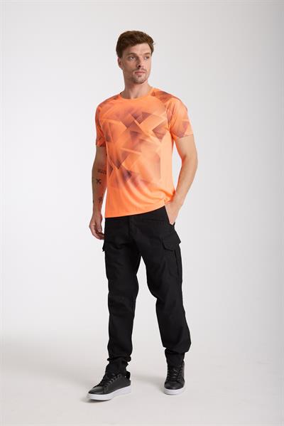 DryTouch Kumaş Bisiklet Yaka T-Shirt – Su Emme ve Terletmeme Özelliğiyle Konforlu