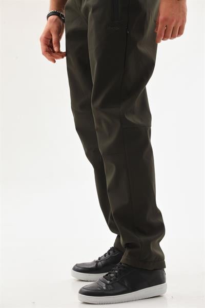 Düz Su Geçirmez Softshell Pantolon