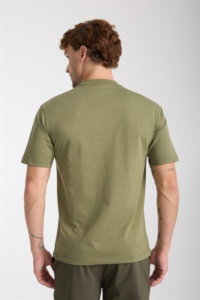 Erkek %100 Pamuk Relax Ayı Nakışlı T-Shirt