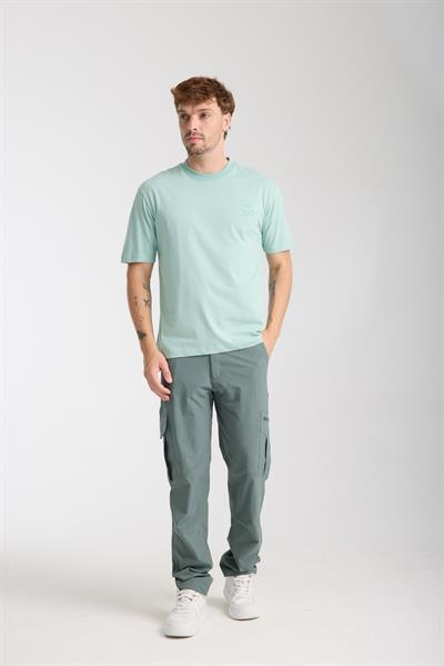 Erkek %100 Pamuk Relax Ayı Nakışlı T-Shirt