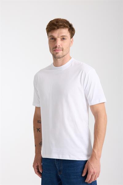Erkek %100 Pamuk Relax Fit Kertenkele Nakışlı T-Shirt