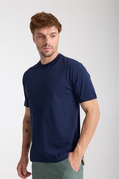 Erkek %100 Pamuk Relax Kaplumbağa Nakışlı T-Shirt