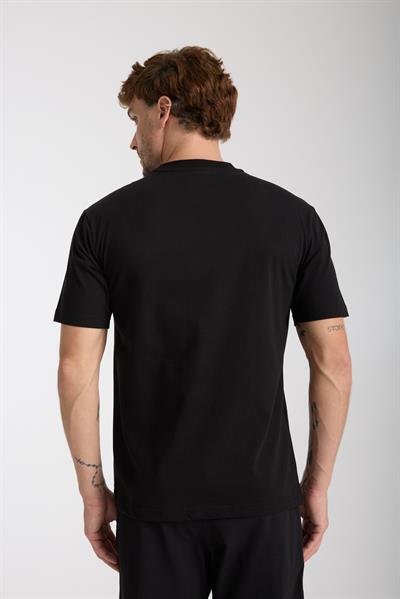 Erkek %100 Pamuk Relax Kaplumbağa Nakışlı T-Shirt