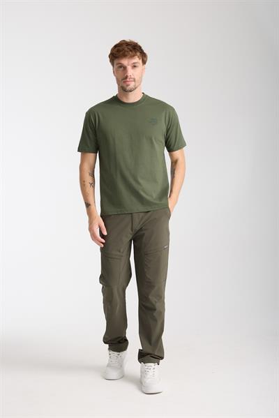 Erkek %100 Pamuk Relax Kaplumbağa Nakışlı T-Shirt