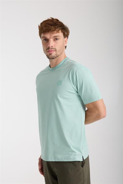 Erkek %100 Pamuk Relax Kaplumbağa Nakışlı T-Shirt