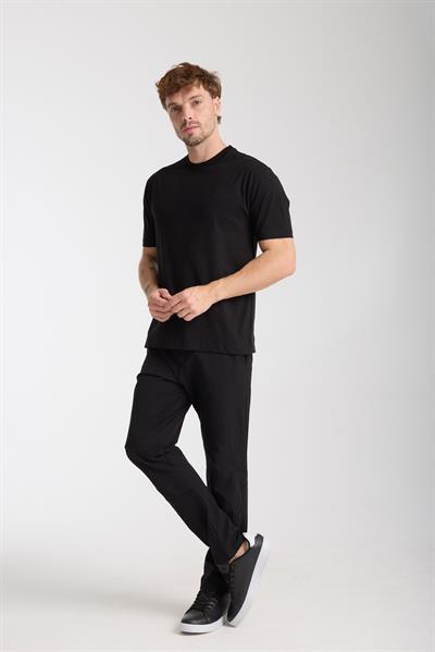 Erkek %100 Pamuk Relax Kaplumbağa Nakışlı T-Shirt