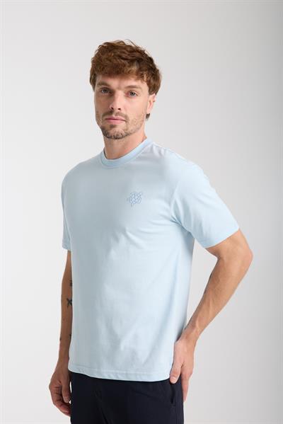 Erkek %100 Pamuk Relax Kaplumbağa Nakışlı T-Shirt