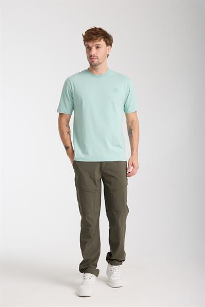 Erkek %100 Pamuk Relax Kaplumbağa Nakışlı T-Shirt