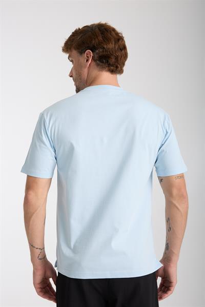 Erkek %100 Pamuk Relax Nakış Detaylı T-Shirt