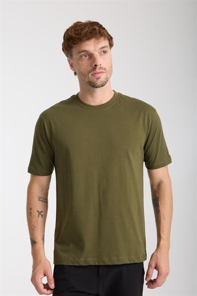 Erkek %100 Pamuk Relax Nakış Detaylı T-Shirt