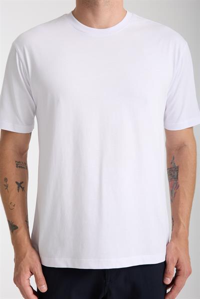 Erkek %100 Pamuk Relax Nakış Detaylı T-Shirt