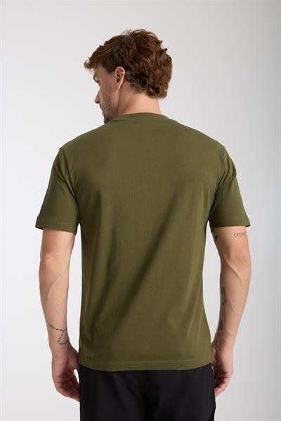 Erkek %100 Pamuk Relax Nakış Detaylı T-Shirt