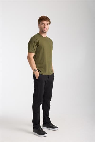 Erkek %100 Pamuk Relax Nakış Detaylı T-Shirt