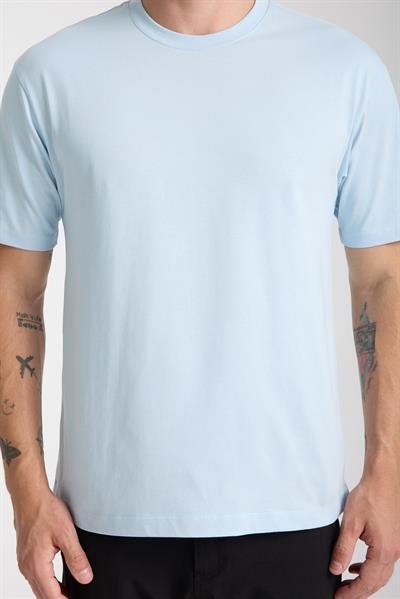 Erkek %100 Pamuk Relax Nakış Detaylı T-Shirt