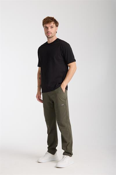 Erkek %100 Pamuk Relax Nakış Detaylı T-Shirt