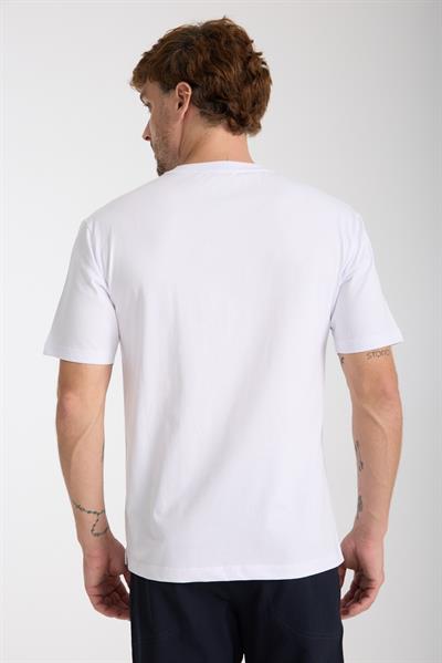 Erkek %100 Pamuk Relax Nakış Detaylı T-Shirt