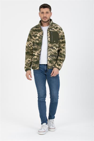 Erkek Kamuflaj Polar