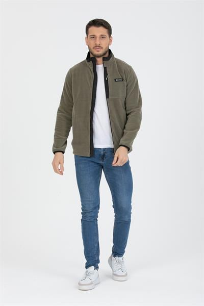 Fermuarlı Garnili Polar