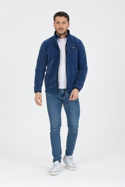 Fermuarlı Garnili Polar