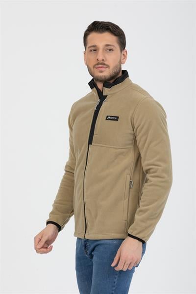 Fermuarlı Garnili Polar