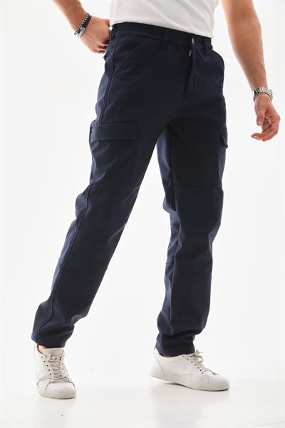 İki Kargo Cepli Softshell Pantolon