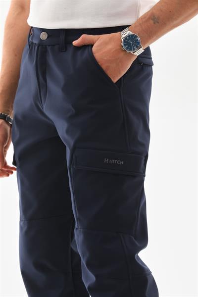 İki Kargo Cepli Softshell Pantolon