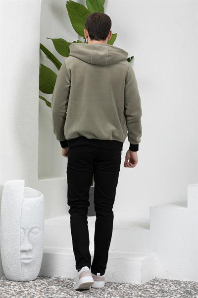 Kanguru Cepli Kapşonlu Polar