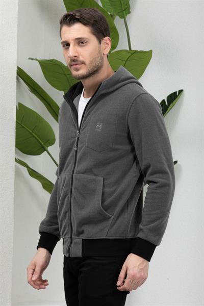 Kanguru Cepli Kapşonlu Polar