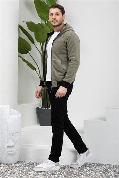 Kanguru Cepli Kapşonlu Polar