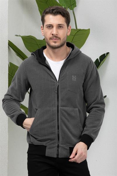 Kanguru Cepli Kapşonlu Polar