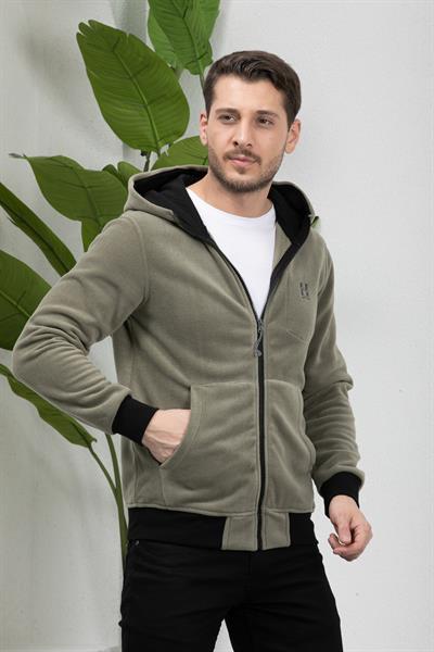 Kanguru Cepli Kapşonlu Polar