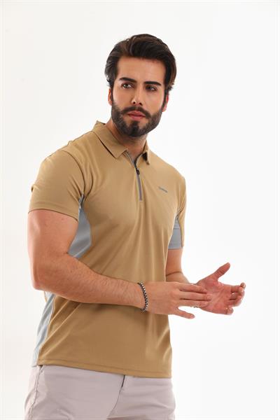 Nefes Alabilen Hakim Yaka Sport T-Shirt