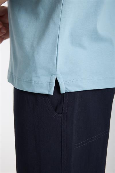 Erkek %100 Pamuk Relax Nakış Detaylı T-Shirt