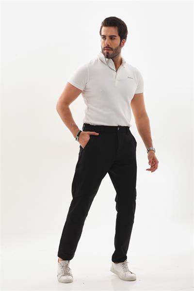 Polarlı Düz Kışlık Pantolon 