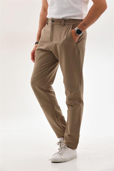 Polarlı Düz Kışlık Pantolon 