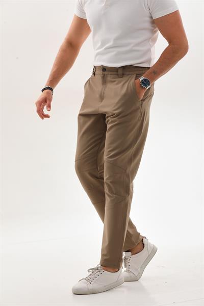 Polarlı Düz Kışlık Pantolon 