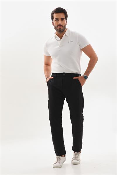 Polarlı Düz Kışlık Pantolon 