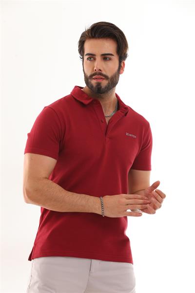 Polo Yaka Otoman Kısa Kol T-Shirt