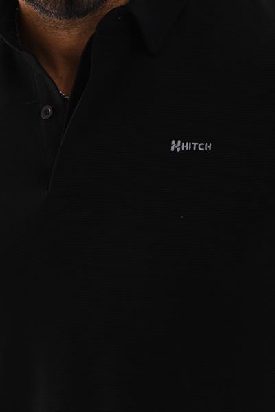 Polo Yaka Ottoman Uzun Kol T-Shirt