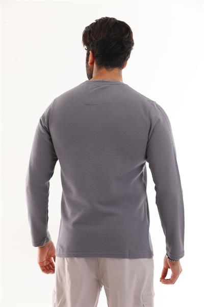 Ottoman Bisiklet Yakalı Sweatshirt